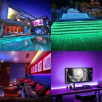 Classy 4.5 Meter Waterproof Strip Light RGB Color LED Strip with 24 Ir Remote Controller-thumb3