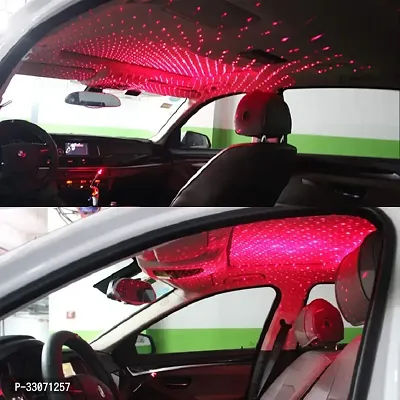 Projector Starry Lights Car Dome Light Red Interior Star Light Mini LED Laser USB Auto Decoration Night Galaxy Lamp Projector-thumb2