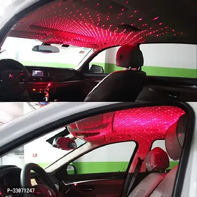 Projection USB Roof Star Projector Lights with 3 modes, USB Portable Adjustable Flexible Interior Car Night Lamp-thumb2