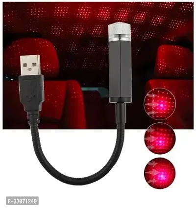 Red USB Roof Star Projector Lights with 3 Modes-thumb2