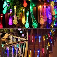 Water Drop String Ball Light  Outdoor String Waterproof Crystal Water Drop Fairy Lights-thumb3