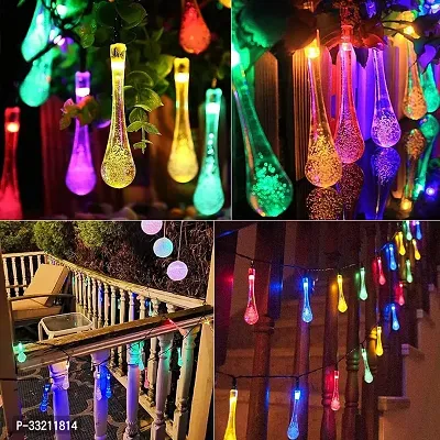 Water Drop String Ball Light  Outdoor String Waterproof Crystal Water Drop Fairy Lights-thumb4