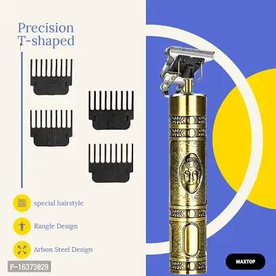 Htc At 538 Professional Hair Trimmer Specially Built For Beard H T C At 538 Professional Beard Trimmer For Men Baal Kaatne Ki Machine Wali Better Than Maxtop Kemei Kubra Black Hair Removal Trimmers-thumb2