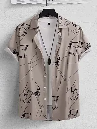 Stylish Multicolouredd Cotton Short Sleeves Shirt For Men Pack Of 2-thumb2