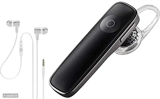 Stylish Wired 3.5 Mm Single Pin Earphone With Microphone