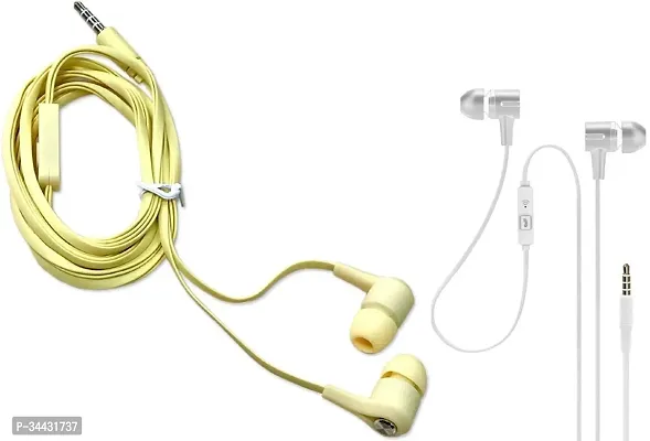 Stylish Wired 3.5 Mm Single Pin Earphone With Microphone