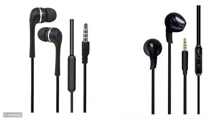 Stylish Wired 3.5 Mm Single Pin Earphone With Microphone