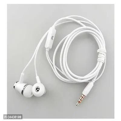 Stylish Wired 3.5 Mm Single Pin Earphone With Microphone