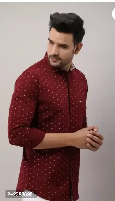 Reliable Red Cotton Checked Long Sleeves Casual Shirts For Men