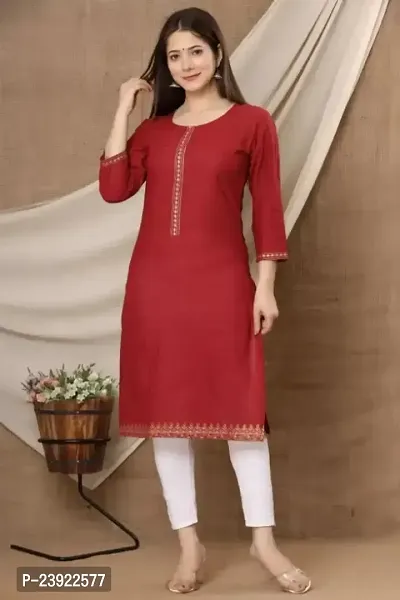 Fancy Cotton Kurtis For Women-thumb0