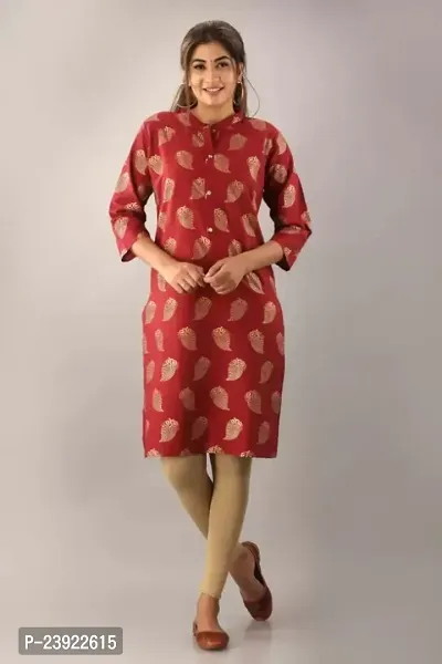 Fancy Cotton Kurtis For Women-thumb0