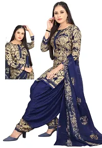 Beautiful Cotton Blend Unstitched Dress Material with Dupatta (Pack of 2)-thumb1