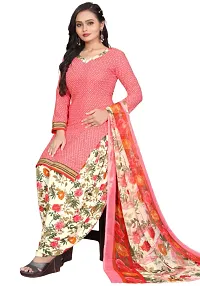 Beautiful Cotton Blend Unstitched Dress Material with Dupatta (Pack of 2)-thumb2