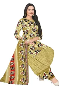 Elegant Multicoloured Cotton Printed Dress Material with Dupatta For Women (Combo Pack of 2)-thumb2