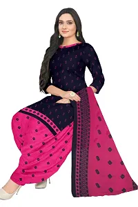 Beautiful Cotton Blend Unstitched Dress Material with Dupatta (Pack of 2)-thumb2