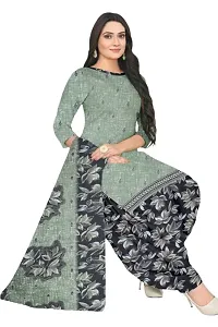 Elegant Cotton Printed Dress Material with Dupatta For Women - Pack of 2-thumb2