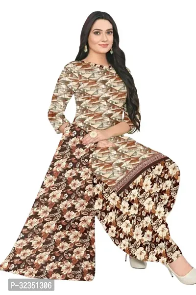 Elegant Multicoloured Cotton Printed Dress Material with Dupatta For Women (Combo Pack of 2)-thumb3