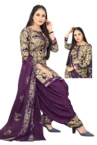 Beautiful Cotton Blend Unstitched Dress Material with Dupatta (Pack of 2)-thumb2