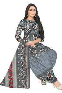 Elegant Multicoloured Cotton Printed Dress Material with Dupatta For Women - Pack of 2-thumb2