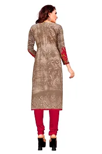 Unstitched Printed Crepe Kurta  Patiyala Dress Material with Dupatta-thumb1