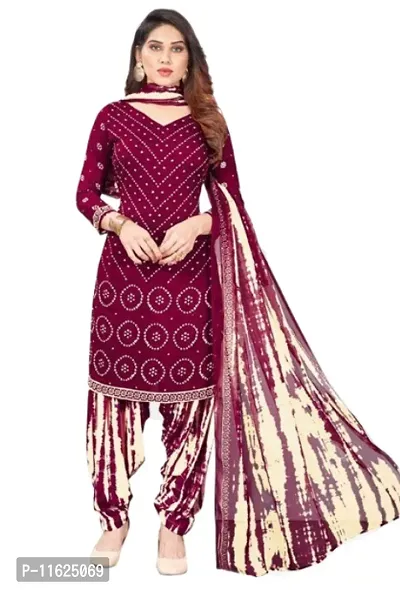 Classic Rayon Dress Material with Dupatta for Women-thumb0