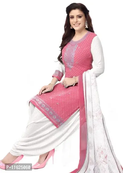 Classic Rayon Dress Material with Dupatta for Women-thumb0