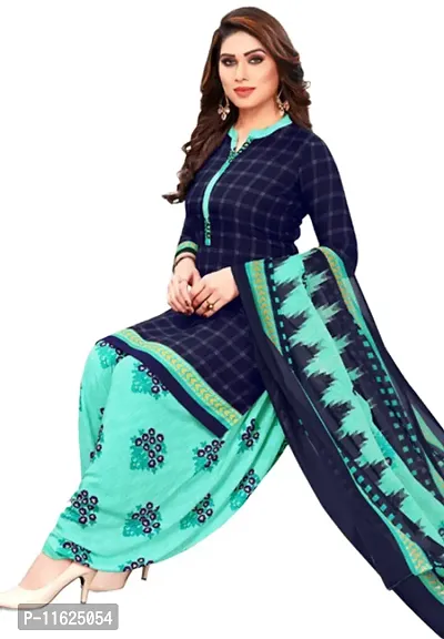 Classic Rayon Printed Dress Material with Dupatta for Women