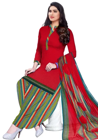 Stylish Rayon Printed Unstitched Suits