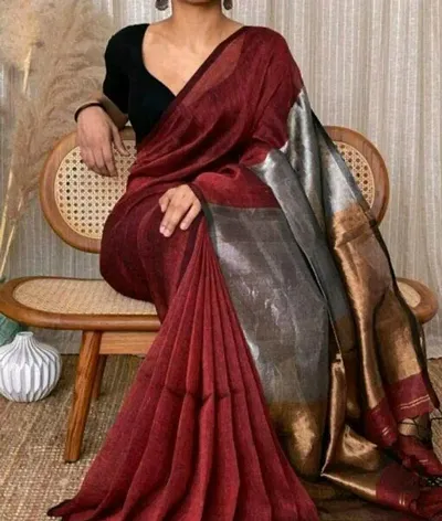 Beautiful Saree With Blouse Piece For Women