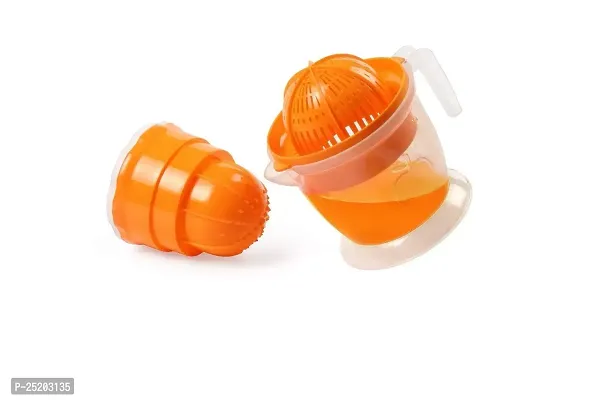 LIVA Hand Press Juciers Plastic Manual Orange/Sweet Lime Juicer Squeezer (Color May Vary)- Pack of 2-thumb3