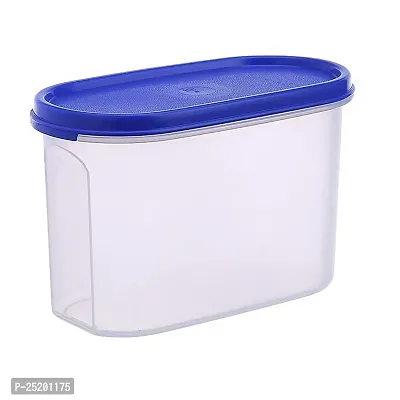 LIVA Plastic 1200 Ml Modular Airtight Kitchen Storage Container (Blue)