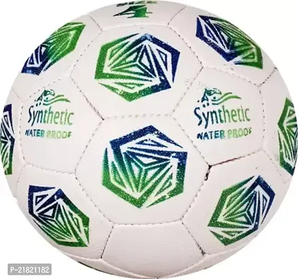 Prime Sports Rubber Football Size 4 with1 Needle Pin Football - Size: 4 Football - Size: 4  (Pack of 1)-thumb0