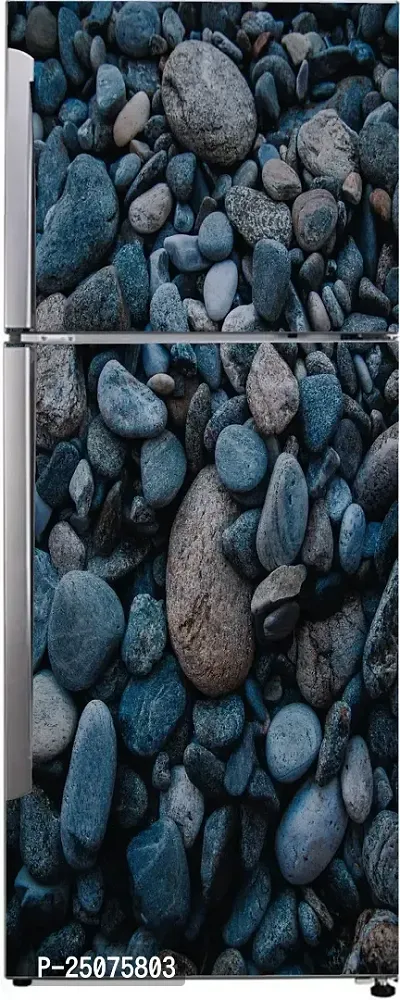 Decorative Abstract Multi Colored Pebbles Rocks Wallpaper Sticker for Fridge Dcor-thumb0