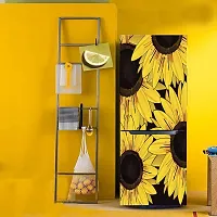 Decorative Abstract Multicolor Sun Flower Aesthetic Dwraing Wallpaper Sticker for Fridge Dcor-thumb4