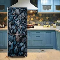 Decorative Abstract Multi Colored Pebbles Rocks Wallpaper Sticker for Fridge Dcor-thumb3