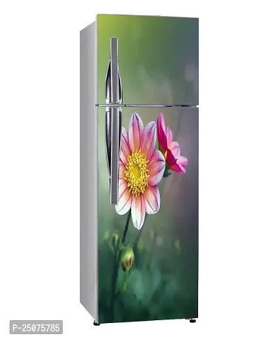 Decorative Blooms Flower Wallpaper Sticker for Fridge Decor-thumb2