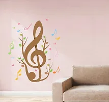 Lakshit Enterprises Creative Music Symbols Wall Sticker Multicolor PVC Vinyl 75x70 cm-thumb2