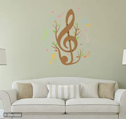 Lakshit Enterprises Creative Music Symbols Wall Sticker Multicolor PVC Vinyl 75x70 cm-thumb4