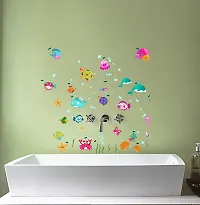 Decorative Fishes Turtel Abstract sea Animals Wall Sticker-thumb4