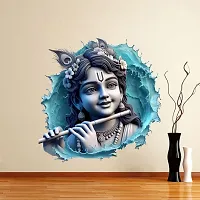 Little God Krishna Wall Sticker for Kids Room Living Room-thumb2