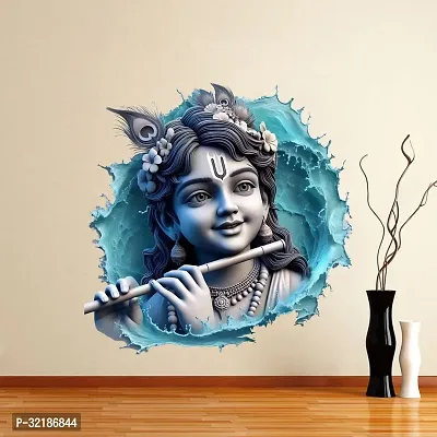 Little God Krishna Wall Sticker for Kids Room Living Room-thumb3