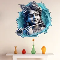 Little God Krishna Wall Sticker for Kids Room Living Room-thumb3