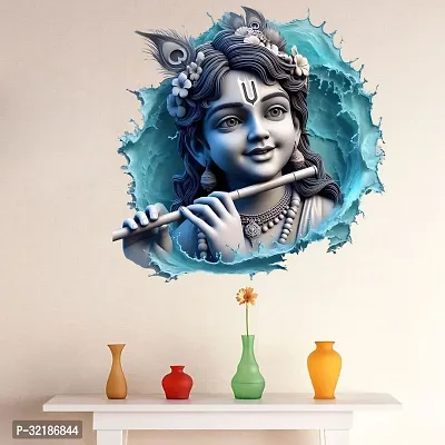 Little God Krishna Wall Sticker for Kids Room Living Room-thumb4