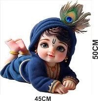 Cute Baby Krishna Wall Sticker for Kids Room Living Room-thumb2