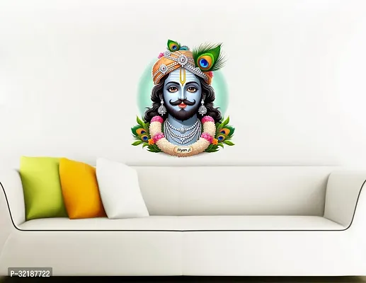 Khatu Shyam Ji PVC Vinyl Wall Sticker-thumb3