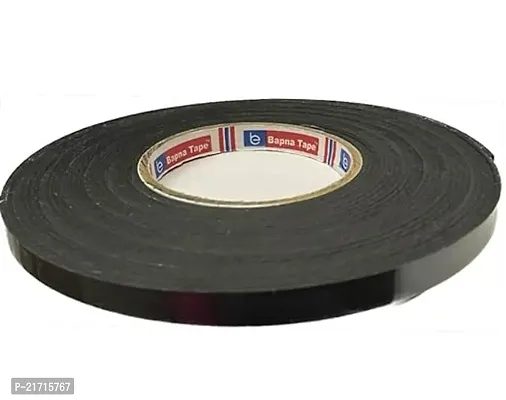 Premium Quality Bapna Gasket Black Foam Single Sided Adhesive Tape 10Mm Width X 2Mm Thick X 10 Meter Length