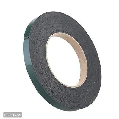 Premium Quality Double Sided Adhesive Black Foam Tape 1/2 Inch X 8 Meter Length