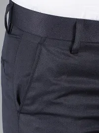 Mens formal trousers for Men ( Black )-thumb2