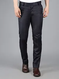 Mens formal trousers for Men ( Black )-thumb1