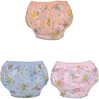 Kids PVC Baby Panty Jokers Diapers, Free Size (Multicolour) - Pack of 6-thumb1